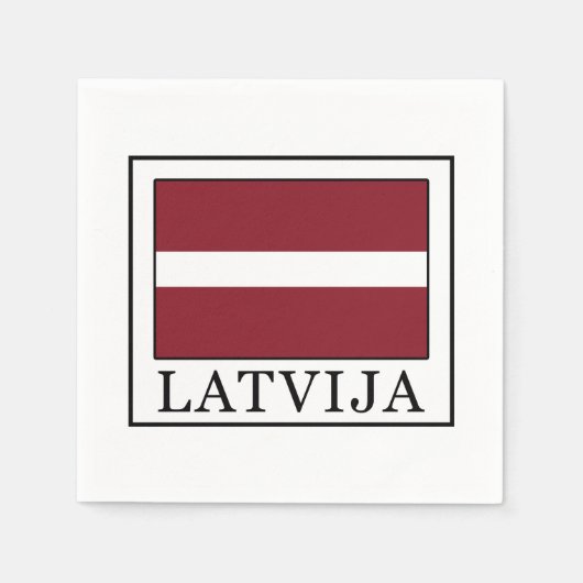 Latvija Serviette (Vorderseite)