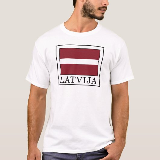 Latvija T-Shirt (Vorderseite)