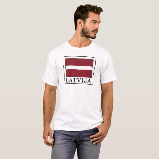 Latvija T-Shirt (Vorne ganz)