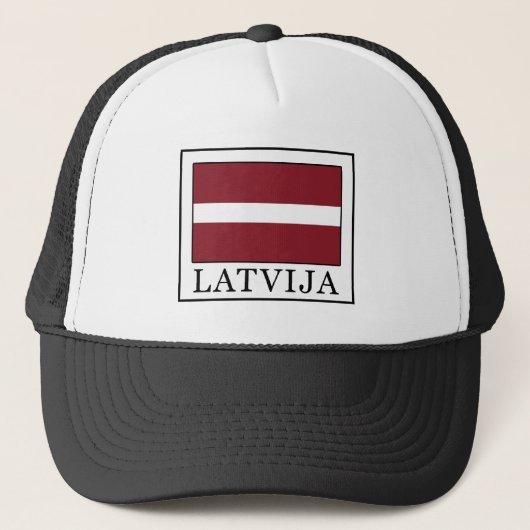 Latvija Truckerkappe (Vorderseite)