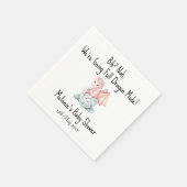 Lätzchen? Nah, wir machen den Drachenmodus! Serviette (Ecke)