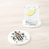 Lau Familienwappen Getränkeuntersetzer (Seite)