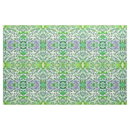 Laub abstrakt in Grünem und in der Malvenfarbe Stoff (Fat Quarter (45,7 x 55,9 cm))