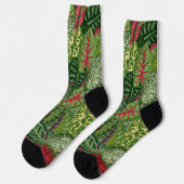 Laub Socken (Linkes Detail)