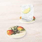 Laubäpfel Getränkeuntersetzer (Seite)