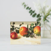 Laubäpfel Postkarte (Stehend Vorderseite)