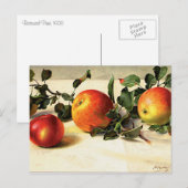 Laubäpfel Postkarte (Vorne/Hinten)
