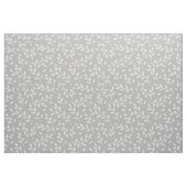 Laubäume sind weiß auf grau oder JEDER Farbe Stoff (Yard (91,4 cm))