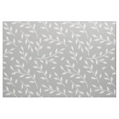 Laubäume sind weiß auf grau oder JEDER Farbe Stoff (Fat Quarter (45,7 x 55,9 cm))