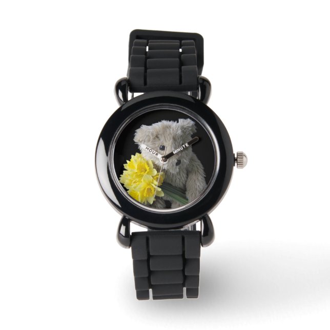 Laubbärenuhr Armbanduhr (Vorderseite)