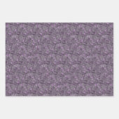 Laubbaum in Lila Natur Geschenkpapier Set (Vorderseite 3)