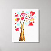 Laubbaum-Kalkvalemtine Leinwanddruck (Vorderseite)