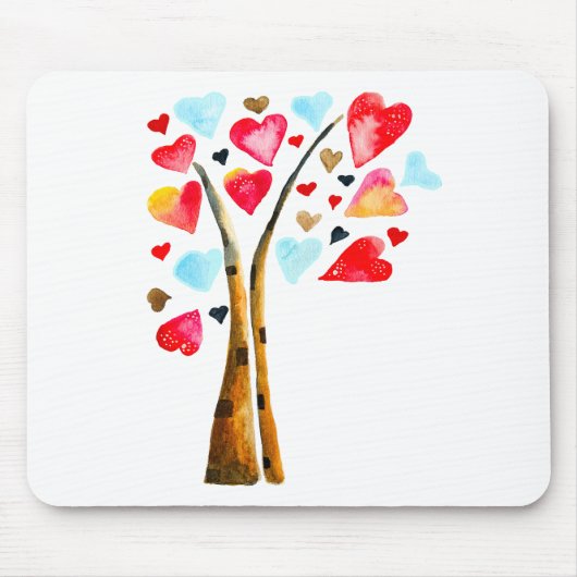 Laubbaum-Kalkvalemtine Mousepad (Vorne)