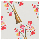 Laubbaum-Kalkvalemtine Stoff (Nahaufnahme)