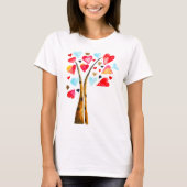 Laubbaum-Kalkvalemtine T-Shirt (Vorderseite)