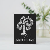 Laubbaum nach Abtei-Pflege Postkarte (Stehend Vorderseite)