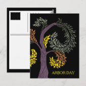 Laubbaum nach Abtei-Pflege Postkarte (Vorne/Hinten)