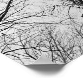 Laubbäume im Diebstahl Poster (Ecke)