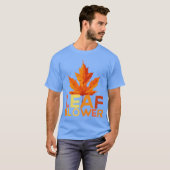 Laubbläser Halloween-Stil T-Shirt (Vorne ganz)