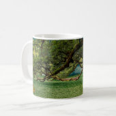 Laubblätterblättern Kaffeetasse (Vorderseite Links)