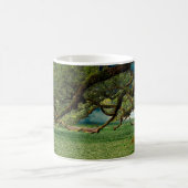 Laubblätterblättern Kaffeetasse (Mittel)