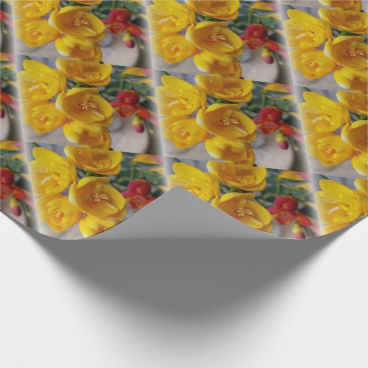 Laubenbäume Geschenkpapier (Ecke)