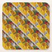 Laubenbäume Rechteckiger Pappuntersetzer (Vorderseite)