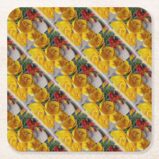 Laubenbäume Rechteckiger Pappuntersetzer (Vorderseite)