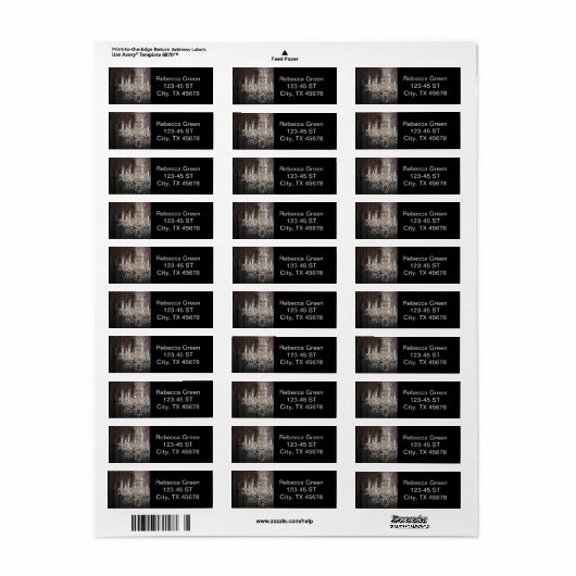 Laubenholz Pariser Vintager Kronleuchter (Vorne)