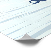 Lauberhorn Wengen Ski-Plakat Poster (Ecke)