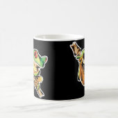 Laubfrosch auf Ast Kaffeetasse (Mittel)
