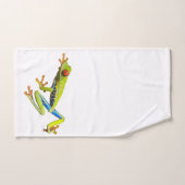 Laubfrosch Badhandtuch Set (Handtuch)
