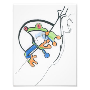 Laubfrosch Fotodruck