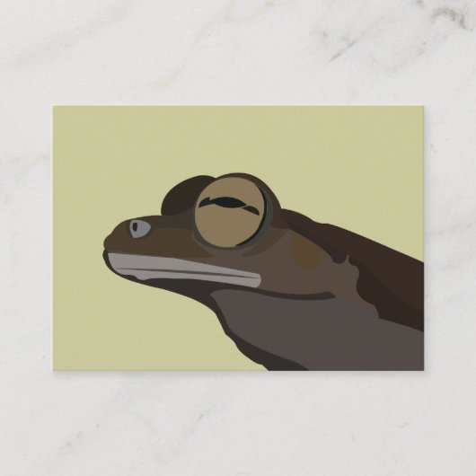 Laubfrosch visitenkarte (Vorderseite)
