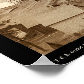 Laubholzansicht von Engleside SD 1888 Poster (Ecke)