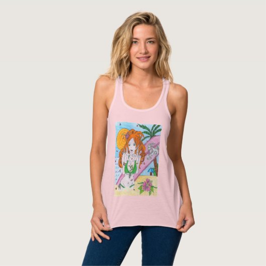 Laubholzaphrodite Tank Top (Vorderseite Vollansicht)