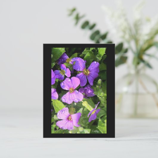 L'aubriète Postkarte (Stehend Vorderseite)