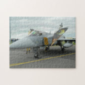 Laubsäge Saabs Gripen Puzzle (Horizontal)