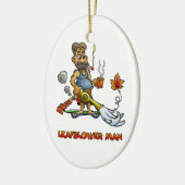 Laubsauger-Mann! Keramikornament (Links)