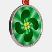 Lauburu Baskenkreuz Basque cross Ornament Aus Metall (Rechts)