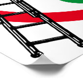 Lauburu - Croix-Basque Poster (Ecke)