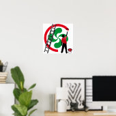 Lauburu - Croix-Basque Poster (Heimbüro)
