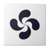 Lauburu Fliese (Vorderseite)