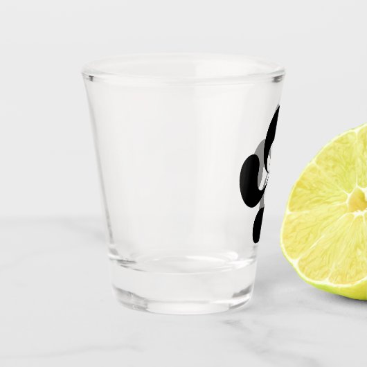 Lauburu Schnapsglas (Links)