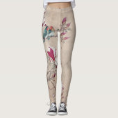 Laubvogel Leggings (Vorderseite)
