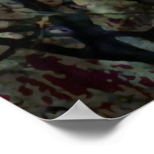 Laubwald Poster (Ecke)