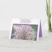 LAUCH - ALLES GUTE ZUM GEBURTSTAG KARTE (Rückseite)