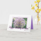 LAUCH - ALLES GUTE ZUM GEBURTSTAG KARTE (Gelbe Blume)