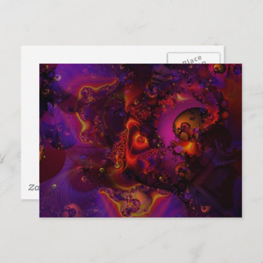 Lauch Postkarte (Vorne/Hinten)