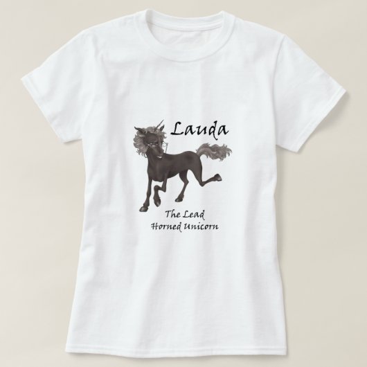 Lauda, das T-Shirt-Shirt mit dem Bleistift T-Shirt (Design vorne)